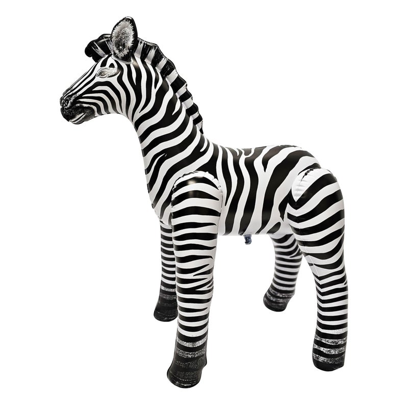 Jet Creations an-ZEB3 Inflatable Zebra, 32" - Image 1